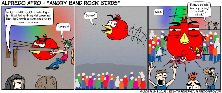 Angry Band Rock Birds
