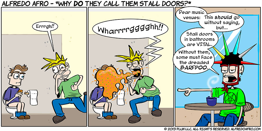 Why Do They Call Them Stall Doors?